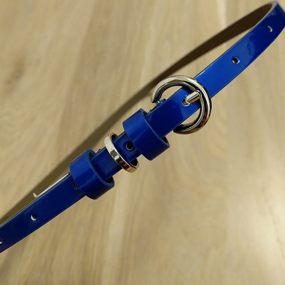 Banana Republic | Electric Blue Skinny Belt